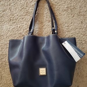 Dooney & Bourke Small Flynn Saffiano Leather Bag New